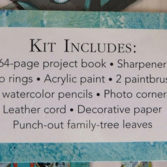 ~NEW~ THE ART OF THE FAMILY TREE GENEALOGY KIT BY: JENN MANSON - Picture 8 of 9